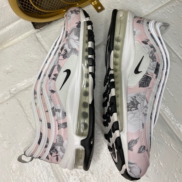 Nike Air Max 97 Shoes Floral Pink Size 10 NEW - Picture 4 of 6
